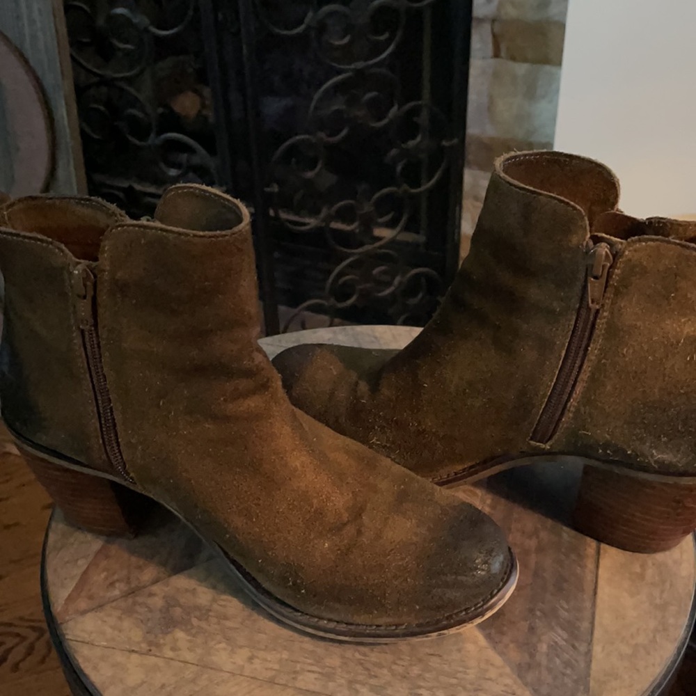 Diba True Java Time Distressed Ankle Booties-9 - image 6